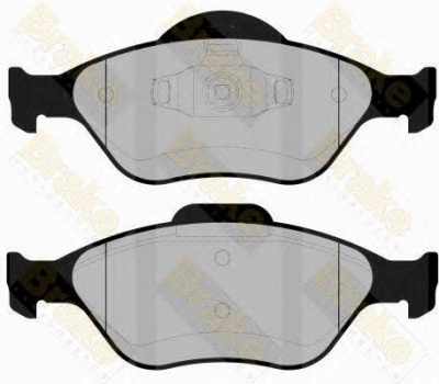 BRAKE ENGINEERING pa1282 -  Комплект тормозных колодок, дисковый тормоз
